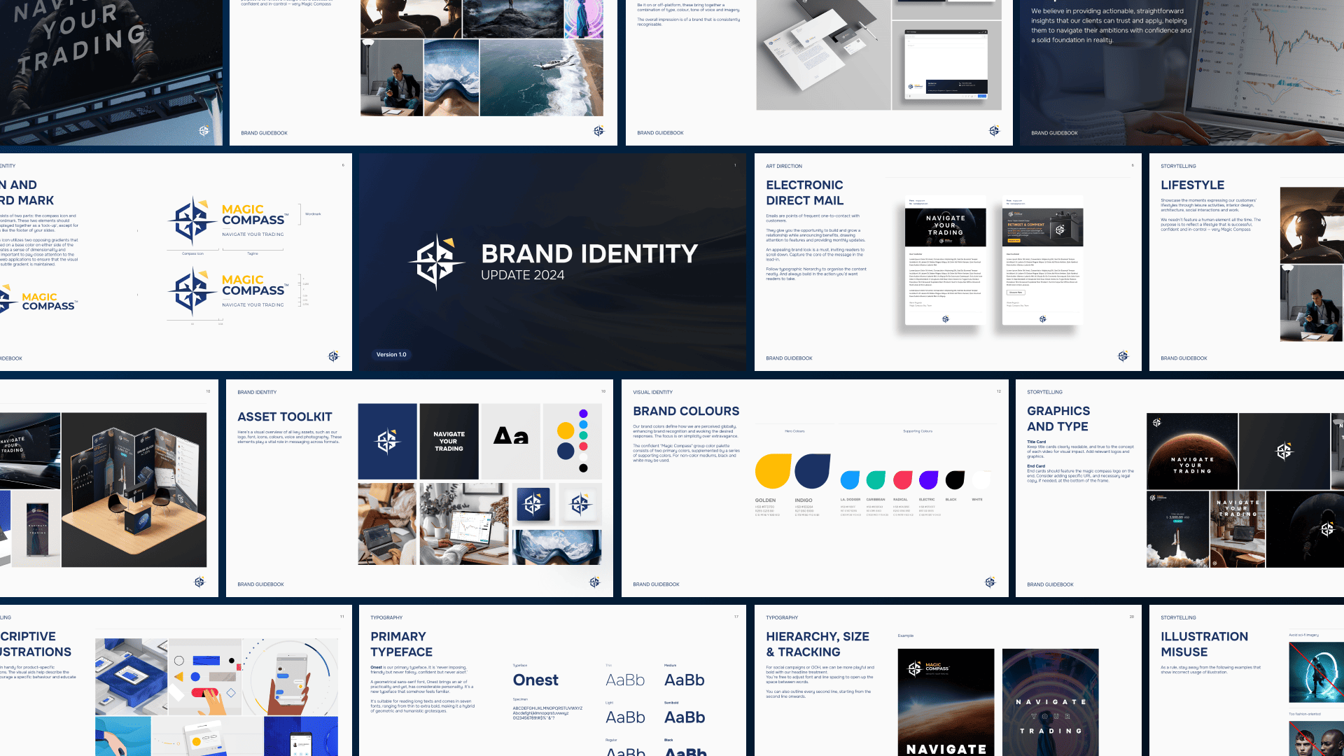 Magic Compass Group group website overview