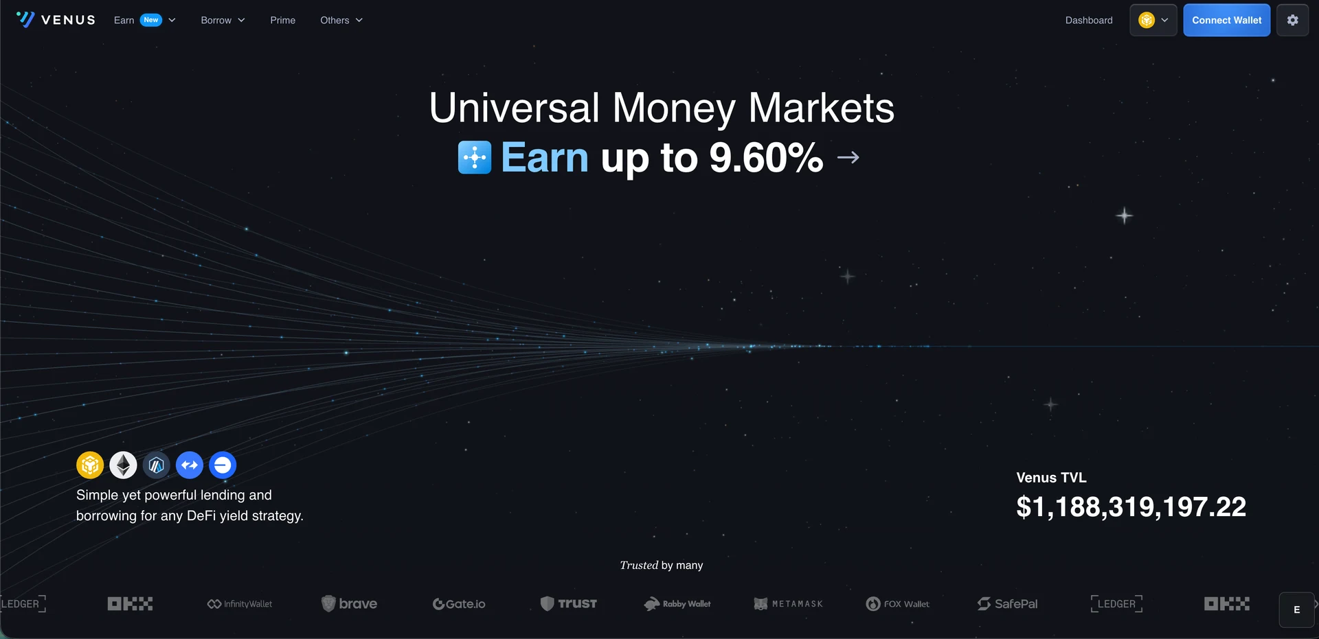 Venus Protocol portfolio overview