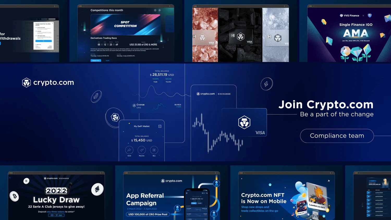 Crypto.com portfolio overview